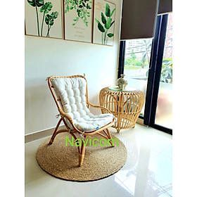 Mua Ghế thư giãn  đọc sách mây tự nhiên ( kèm nệm)