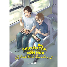 Truyện tranh Chuyến tàu, cơm hộp và hành trình đến nhà anh - Tặng kèm Bảng tem và Set 3 Bookmark - Boys Love - AMAK