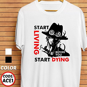 Áo Thun In Hình ace One piece Dễ Thương 2029