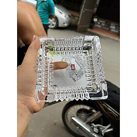 Mua GẠT TÀN THỦY TINH VUÔNG  TRÒN LẤP LÁNH SIÊU ĐẸP. RẺ