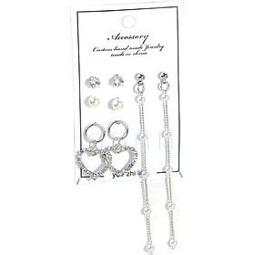 Sét 5 đôi bông tai thời trang các loại BT181