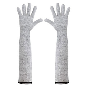 Cut Resistant Gloves Wear Resistant Arm Protection Sleeves for Yard Camping