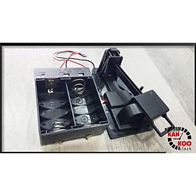 Máy lắc đồng hồ treo tường kèm cây lắc nhôm cao cấp | Chạy 2 pin đại | Phù hợp đồng hồ cổ, đồng hồ cây | BH 36T