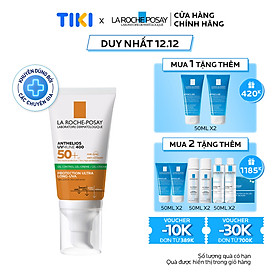 Kem Chống Nắng Không Màu Kiểm Soát Dầu La Roche-Posay Anthelios XL Dry Touch Gel-Cream SPF 50+ UVB & UVA (50ml)