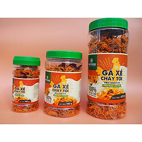 BÁO GIÁ Gà Khô Cháy Tỏi | Shopee Lazada Sendo Tiki mới nhất 6 Gà xé cháy tỏi VN-FOODS - dạng hũ