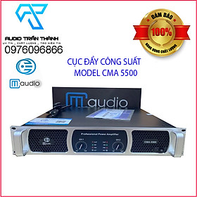 Mua Cục đẩy công suất 2 kênh CMAUDIO Model CMA-5500 hàng chính hãng nhập khẩu 2022  40 sò lớn đánh bass 40 full tặng kèm jax canon CMA-5500