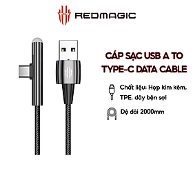 Mua Cáp Sạc Nubia Red Magic 5G USB A to Type C E-Sport Data Cable - Hàng Chính Hãng