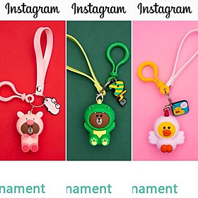 Móc khoá Line cosplay