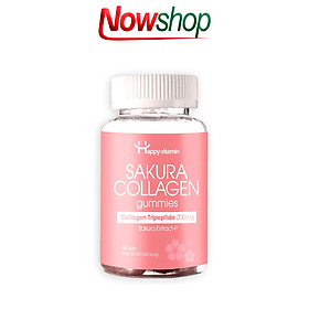 Kẹo dẻo hỗ trợ đẹp da ngăn ngừa lão hóa Happy Vitamin Sakura Collagen