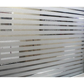 Mua Cuộn 3mét Decal Dán Kính họa tiết Sọc Trắng