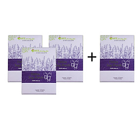 Combo 3 cao dán thải độc Lavender - Tặng 1 cao dán thải độc Lavender cùng loại