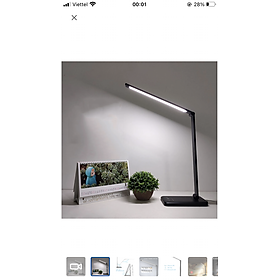 Đèn Bàn Học Đọc Sách, Làm Việc LED Chống Cận, Cảm Ứng Nhôm Cao Cấp
