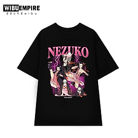 Áo Thun Form Rộng NEZUKO | Anime Kimetsu No Yaiba - Áo Phông Unisex