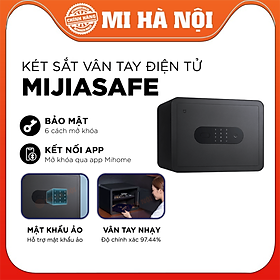 Mua Két sắt điện tử vân tay thông minh Xiaomi Mijia - Hàng chính hãng