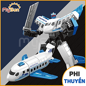 Đồ chơi mô hình Robot biến hình xe ô tô Transformer Optimus Prime, Bumblebee MySun
