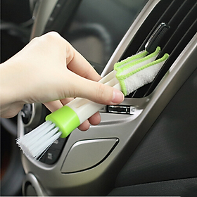 Bàn chải xe làm sạch nội thất Điều hòa nhiệt độ ô tô | Bàn chải mini vệ sinh cửa sổ điều hòa thông gió xe hơi