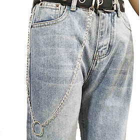 Dây xích đeo quần jean thép titan không gỉ