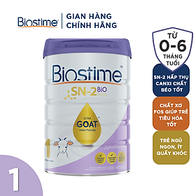 Sữa Dê Biostime Sn-2 Bio Plus Ultra Goat hộp 800g