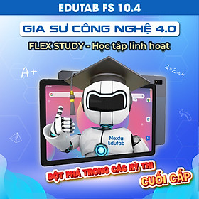 Máy tính bảng Edutab 10.4 & Case da tặng Quà hot Hệ thống quản lý học tập & kiểm soát dành cho Phụ huynh trọn đời - Hàng Chính Hãng