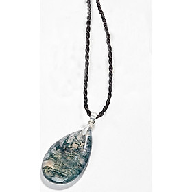 Mặt Dây Chuyền Băng Ngọc Thủy Tảo Ngọc Quý Gemstones