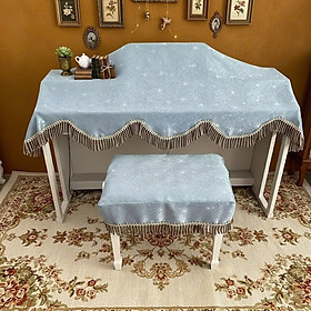 Khăn phủ đàn piano cơ đàn piano điện tử 88 phím sang trọng cổ điển - Hàng chính hãng