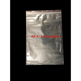 Mua 100g Túi zip chỉ đỏ (zip PE  zip lock  zip viền đỏ)