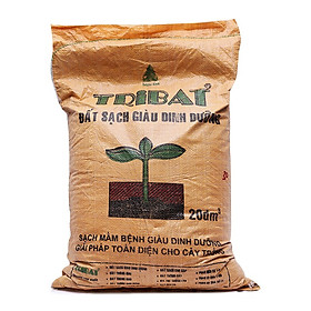 Mua Đất hữu cơ trồng cây đa dụng - Đất sạch Tribat ( 20 dm3 )