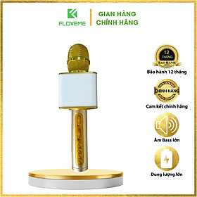 Mua Micro Karaoke Bluetooth Floveme - SD08 Cấm Tay  Kết nối không dây  Âm thanh chân thật  loa to  bass chuẩn  pin 2600mah - Hàng chính hãng