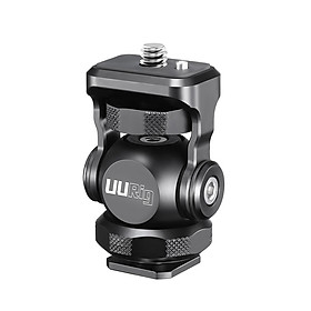 UURig Mini Camera Monitor Mount Bracket Holder with Cold Shoe for Canon Sony Nikon DSLR Cameras