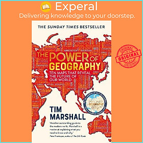 Hình ảnh sách Sách - The Power of Geography : Ten Maps That Reveal the Future of Our World by Tim Marshall (UK edition, paperback)