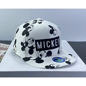 Mũ cho bé nón bé trai HIPHOP SNAPBACK Chuột MIC.KEY dễ thương Cute