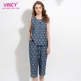 Bộ Đồ Kate Lửng Nữ Vincy Thoáng Mát BKL190S21