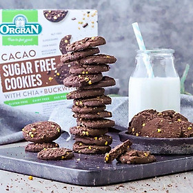 Bánh Cookie Cacao Không Đường Orgran