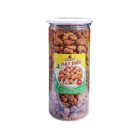 Hộp 500GR Hạt Điều Rang Tỏi Ớt Loại 1 ( điều nguyên ) | Thương hiệu Nàng Khô