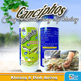 Canciphos – Bổ sung Canxi, hỗ trợ tôm lột xác và hình thành vỏ tôm cá