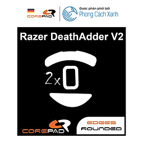 Feet chuột PTFE Corepad Skatez PRO Razer Deathadder V2 (2 bộ) - Hàng Chính Hãng