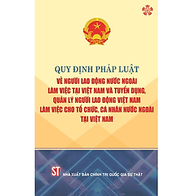 Quy định pháp luật về người lao động nước ngoài làm việc tại Việt Nam và