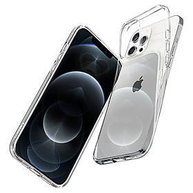 Ốp Spigen chính hãng iPhone 12 Mini Ultra Hybrid - Trắng trong
