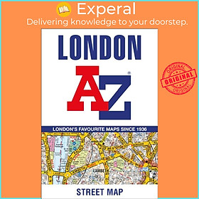 Sách - London A-Z Street Map by A-Z maps (UK edition, paperback)