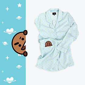 BT21 x HUNT One-piece Pajama Shooky HIYO84T02T