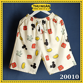 Quần Đùi Nữ Thun Cao Cấp Cotton Loại 1 Mặc Nhà Và Đi Chơi 20010