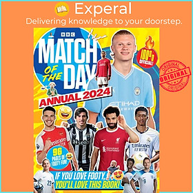 Sách - Match of the Day Annual 2024 - (Annuals 2024) by Match of the Day Magazine (UK edition, hardcover)