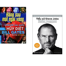 Combo 2 cuốn sách: Bill Gates - Những Âm Mưu Hủy Diệt + Tiểu Sử Steve Jobs