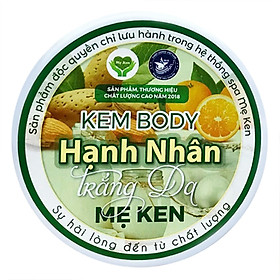 Kem Dưỡng Body Hạnh Nhân Hảo Hạng Mẹ Ken