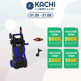 Mua Máy Phun Xịt Rửa Cao Áp Kachi MK263 1900W tặng kèm xịt gầm và xịt xoáy - Hàng chính hãng