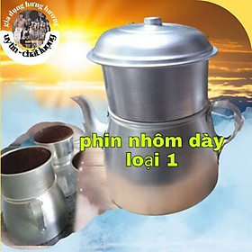 Mua phin nhôm lớn pha coffe dụng cụ pha chế
