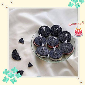 Mua Nến Thơm Handmade Oreo Đơn Giản Siêu Đẹp - Nến Thơm Tinh Dầu Cao Cấp Không Khói Thư Giãn | Oube Candle