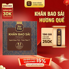 Khăn Bao Sái Bàn Thờ Bảo Trầm – Khăn Lau Đa Năng 12 Miếng/Hộp