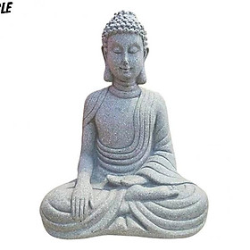 Mua Tượng Phật đá sa thạch 11cm trang trí nhà cửa phong thủy  bàn trà  hồ cá  thuỷ sinh  tiểu cảnh  bán cạn  terrarium