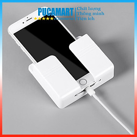 Mua Kệ Để Sạc Điện Thoại Loại Mới  Khay Đựng Remote Chất Liệu Nhựa ABS Dán Tường Tiết Kiệm Không Gian  Tiện Lợi  - PucaMart